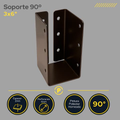 Imagen de Soporte de Tirante 3x6 (Alas internas)