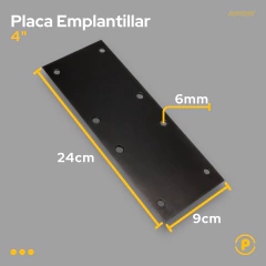 Placa de Emplantillar / Union Tirante 4" en internet