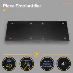 Placa de Emplantillar / Union Tirante 4" - tienda online