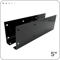 Par de Placa Emplantillar Con Pestaña 5" - comprar online