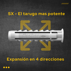 Tarugo Fischer 6mm Balde x 1800 - tienda online