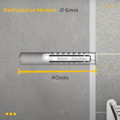 Tarugo Fischer 6mm + Tornillos TMF en internet