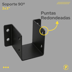Soporte de Tirante 2x3 (Alas externas) - tienda online