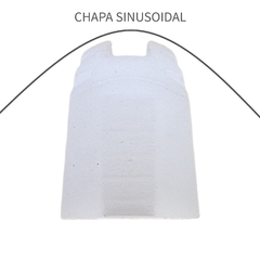Separador Plastico Chapa Sinosoidal x 100 - comprar online