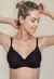 Soutien con aro y base, con doble taza Microfibra brillosa con Lycra Ana Grant (AG0688) - Casa Eyvazian
