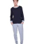Pijama Invierno Hombre Algodón Liso Eyelit (EYE1941) - comprar online