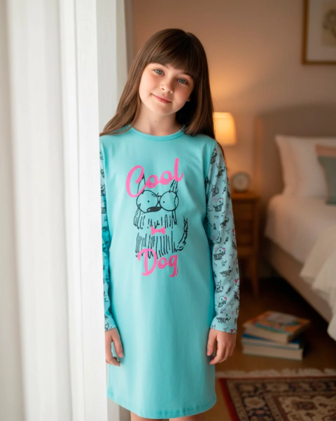 Camisola Camisón Invierno Nena Niña Mariené (MAR2060-16)