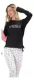 Pijama Invierno Mujer Algodon Jersey Lencatex (LEN24309) - Casa Eyvazian