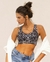 Top Deportivo Reforzado De Microfibra Estampado Brigitte (BRI00B9) - tienda online