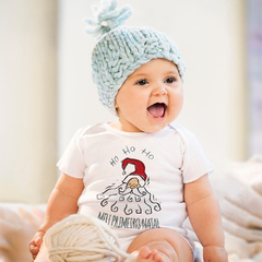 Meu Primeiro Natal Body Bebê Barba do Noel - comprar online