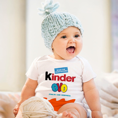 Body Bebê Kinder Fralda com Surpresa Páscoa - comprar online