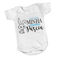 roupa-bebe-pascoa-coelhinho-com-nome-azul