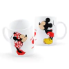 Caneca Personagem Beijinho com Nomes do Casal