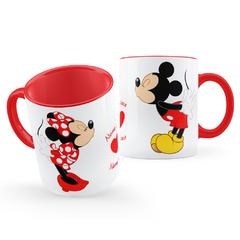 Caneca Personagem Beijinho com Nomes do Casal na internet