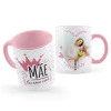 Caneca Com Foto Para Mãe Eu Amo Você Presente Personalizado