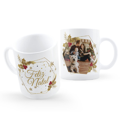 Caneca Presente de Natal Com Foto 3 Cores Disponíveis - comprar online