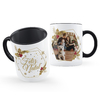 Caneca Presente de Natal Com Foto 3 Cores Disponíveis