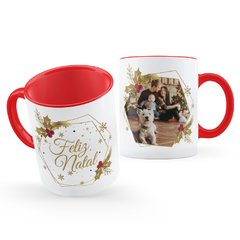 Caneca Presente de Natal Com Foto 3 Cores Disponíveis na internet
