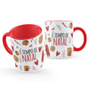 Caneca Decorada É Tempo De Natal Presente