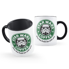 Caneca Star Wars Coffe | "Que a Espuma Esteja com Você"