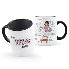 Caneca Toda Mãe Tem Criativa | Presente