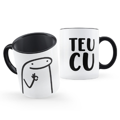 Caneca com frases engraçadas Flork Meme Humor Teu C# Engraçadas