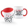 Caneca Meme Flork Eu Te Amo Mas Tem Hora Que Da Vontade