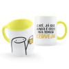 Caneca Flork Cerveja Vou Tomar Café Já Que é Cedo Para Tomar - comprar online