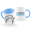 Caneca Flork Debochado A Cara do Deboche frases engraçadas