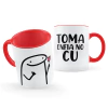 Caneca Flork Meme Frases Divertidas Toma Enfia no C#