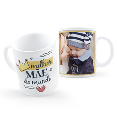 Caneca Personalizada Presente para Melhor Mãe do Mundo Rainha na internet