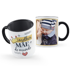 Caneca Personalizada Presente para Melhor Mãe do Mundo Rainha