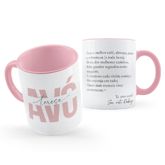 Caneca Personalizada Presente para os avos 6 Coisas que Amo Com nome - comprar online