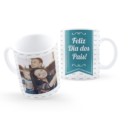 Caneca Com Foto Feliz dia Dos Pais Tag Presente Diferente