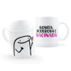 Caneca Bonita Poderosa e Vacinada Flork Meme