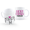 Caneca Flork Amigas Best Friends Forever Presente para Melhor Amiga