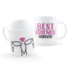 Caneca Flork Amigas Best Friends Forever Presente para Melhor Amiga