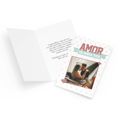 Cartão Personalizado Namorados Presente Com Foto E Frases na internet