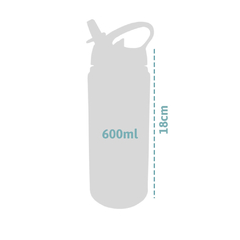 Garrafa de Agua para Treino Jiu Jitsu Água e Porrada Com Nome Squeeze 600ml na internet