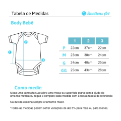 Body Bebê Personalizado - loja online
