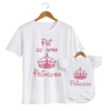Kit Pai de Princesa | Camiseta e Body