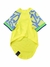CAMISETA PET T-SHIRT MAY BRASIL AMARELA na internet