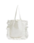 Bolsa tote com babado na internet