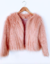 Casaco de pele fake cropped - MARIA BELLA STORE