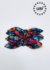 Scrunchie Floral 3D - 05 unidades - Loop Pet Store | Acessórios de qualidade para pet shops.