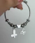 Pulseira com Berloques Borboleta Aço Inox - comprar online