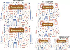 Painel Sublimado - Farmacinha 03 - kit 3 tamanhos