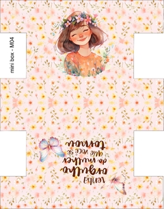 Recorte Sublimado - Mini Box - Mulher 4