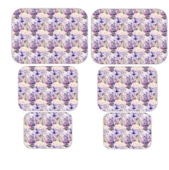 Kit 3 tamanhos - Painel Frasqueiras Luxo - lilas - comprar online