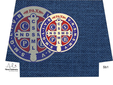 Recorte Sublimado - Necessarie - Coleção Santinhos- São Bento 1